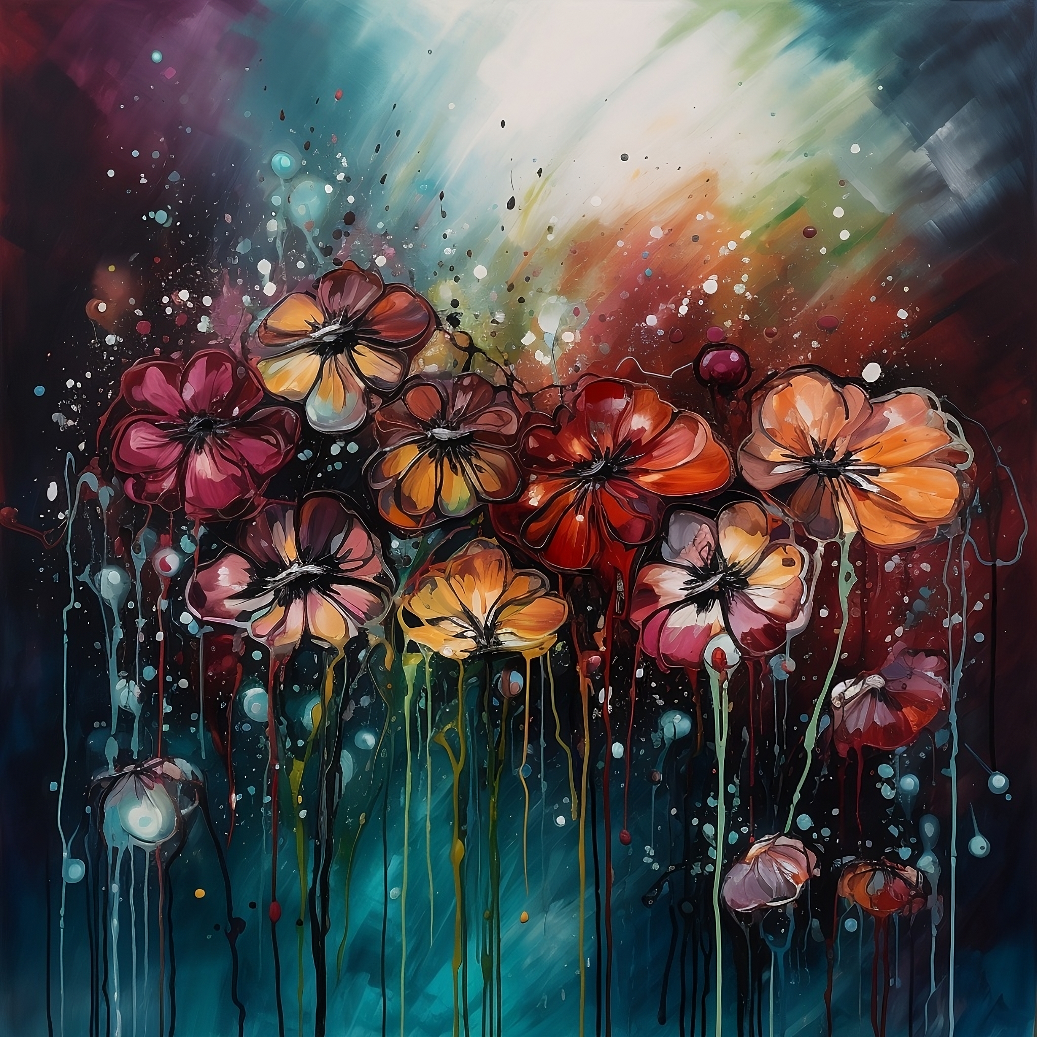 Donkere bloemen - Afbeelding 2